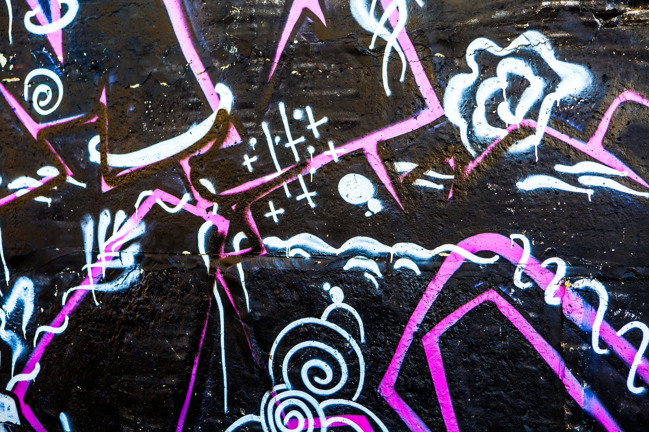 Graffiti wall